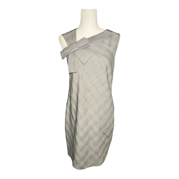 Ted Baker Bow Shift Dress Plaid - Picture 1 of 5